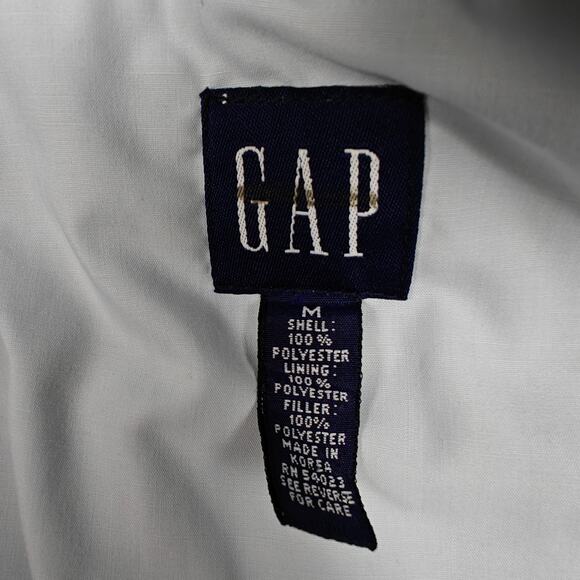 Gap Powder Blue Hooded Puffer Vest with Pockets Size M - Picture 7 of 9